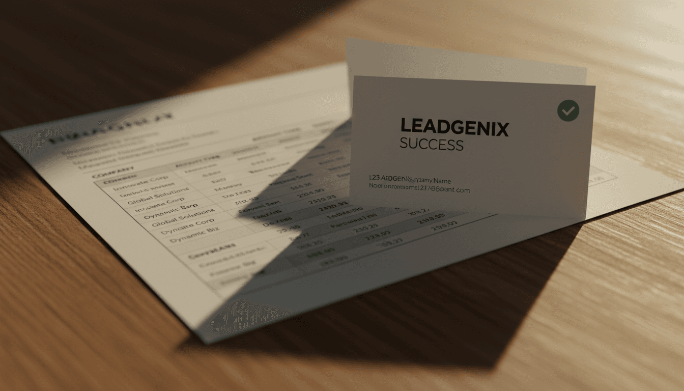 Cartes d'entreprises imprimées montrant les résultats d'analyse BatMark